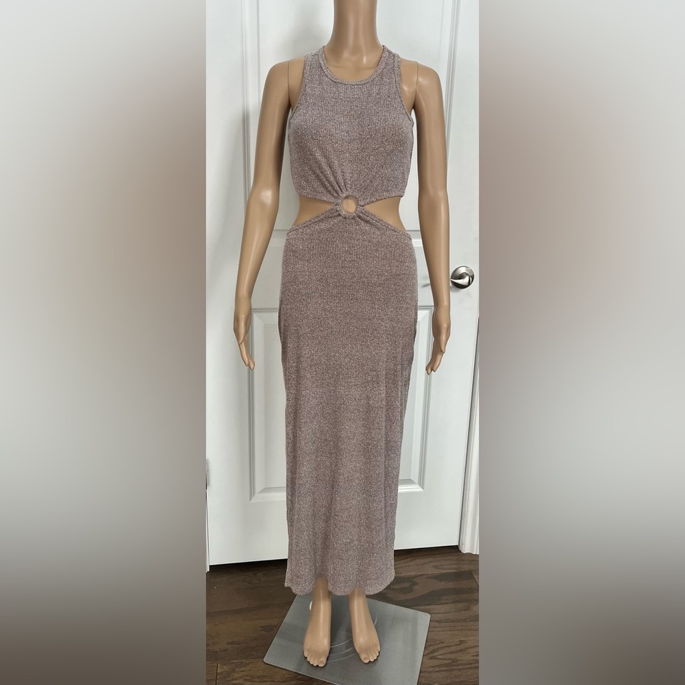 12th Tribe Cut Out Dress Low Back